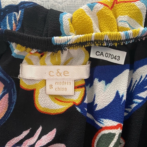 Tropical Print Off-the-Shoulder Dress - Picture 4 of 6